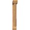 Ekena Millwork Traditional Slat Smooth Bracket w/ Offset Brace, Western Red Cedar, 5 1/2"W x 34"D x 38"H BKT0604X34X38TRA06SWR - alternate 3